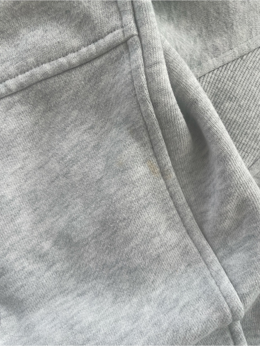 Lululemon Oversized Full Zip Scuba Hoodie M/L Ultralight Heathered Core Grey - Picture 6 of 7